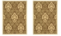 Safavieh Courtyard Brown and Natural 2'7" x 5' Area Rug